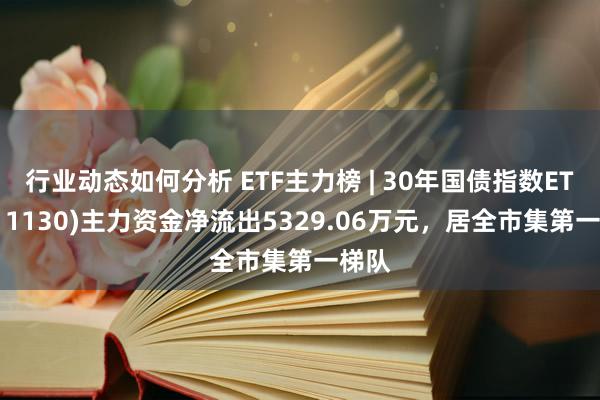 行业动态如何分析 ETF主力榜 | 30年国债指数ETF(511130)主力资金净流出5329.06万元，居全市集第一梯队