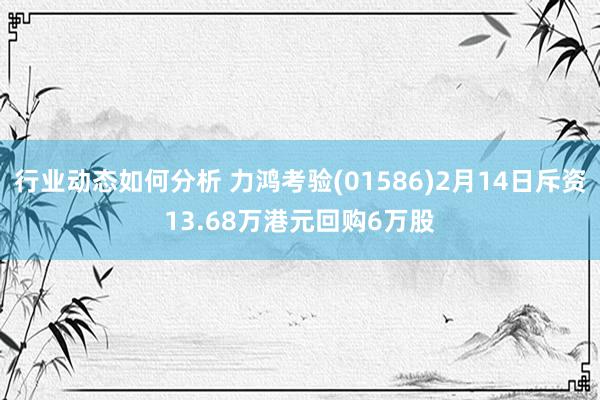 行业动态如何分析 力鸿考验(01586)2月14日斥资13.68万港元回购6万股